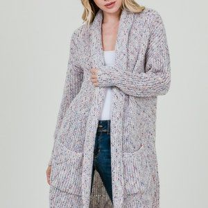 Cozy Shawl Cardigan Sweater.